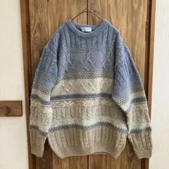 美品 Fantasie di Settembre 90s デザインニット 50