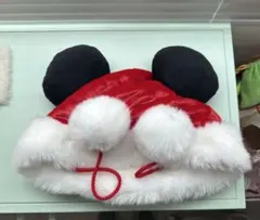 ディズニー クリスマス 2024 ファンキャップ　サンタ帽　ミッキー　限定