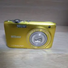 Nikon COOLPIX S3000 オレンジ CCDコンデジ 付属品あり - メルカリ
