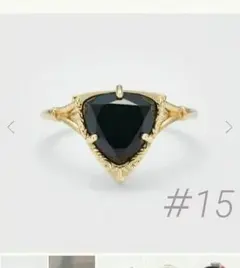 agete　35th記念限定リング　¥88000　K10　スピネル　#15のサムネイル