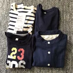 新品無印長袖4点セット
