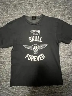 old stussy スカル tシャツのサムネイル