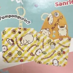 サンリオ み〜つけた！ミニスクエアケース キーホルダー　ガチャ　ポムポムプリン