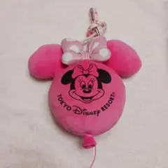 美品　ディズニーリゾート　ミニー　バルーン ショルダーバッグ ピンク　ポシェット