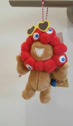 日焼けミャクミャク　サングラス　ボールチェーン