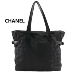 CHANEL シャネル ニュートラベルライン GM トート ココマーク ブラック