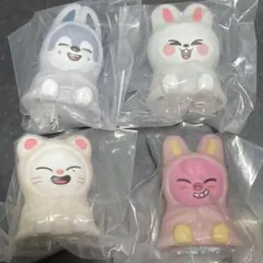 SKZOOライトマスコット　4個セット　straykids ガチャ