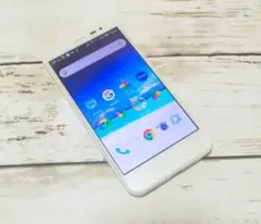 SoftBank AQUOS　ホワイト　SIMフリー　h-16