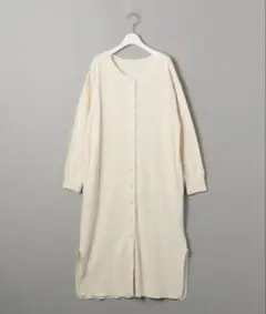 BEAUTY & YOUTH フライスリングドットボタンワンピ3WAY