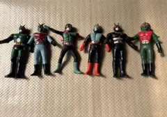 可動式仮面ライダーフィギュア 6体セット