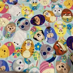 65✖️41 ディズニーイースター　生地　はぎれ