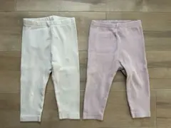 ユニクロレギンス80cm 2枚セットのサムネイル