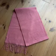 UNIQLO カシミヤ100% マフラー ピンク