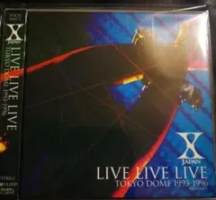 X JAPAN　美品　LIVE LIVELIVE　2CD　レア品大量曲目画像掲載