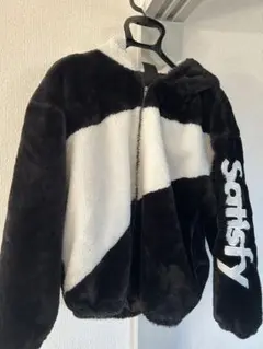 BEAUMERE フリースジャケット M 黒・白