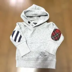 BLUEU AZURフード付きグレー トレーナー