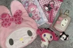 マイメロディー まとめ売り ♡ ぬいぐるみ キーケース キーホルダー ポーチ 等