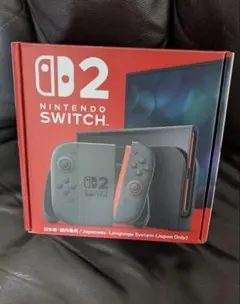Nintendo Switch 2 本体 日本語対応　レシートあり