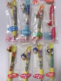 ハローキティ ご当地ボールペン シャーペン 青森 岩手 秋田 8本セット
