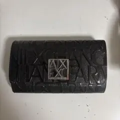 最終値下げ！ARMANI EXCHANGE ブラックショルダーバッグ
