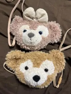 ダッフィー、シェリーメイポシェット2個セット