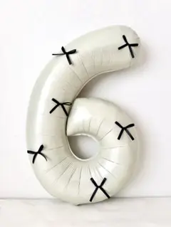 ナンバーバルーン 6 数字 風船 お誕生日 記念日 飾付け