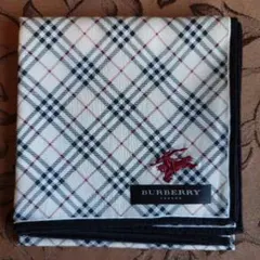 バーバリー BURBERRY ハンカチ〈未使用〉