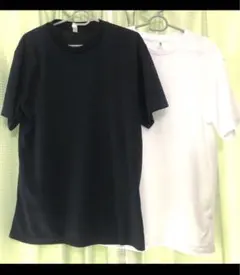 glimmer グリマー ドライTシャツ 黒白2枚セット Lサイズ