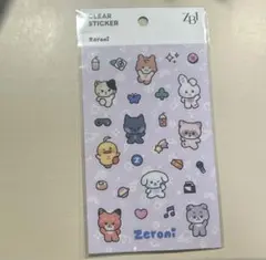 zeroni クリアステッカー