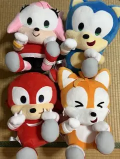 ソニック ひょこぴょこLLぬいぐるみ ひょこぴょこぬいぐるみ コンプ