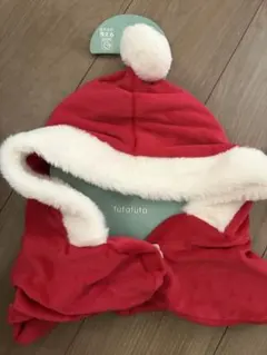 バースデイ　サンタクロース　サンタ　フード付きマフラー　クリスマス