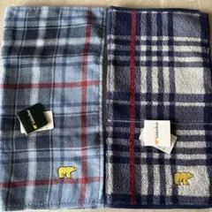 ゴールデンベア　タオルハンカチ２枚組