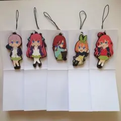 五等分の花嫁　ラバーストラップコレクション　五等分の花嫁展　限定 映画 五等分の花嫁 ラバーストラップコレクション: キャラグッズ
