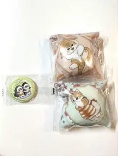 モフサンド　クッションチャーム2個+缶バッチセット　くら寿司