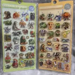 トゥントゥン　サフール　シール　水シール　ぷっくりシール　ウォーターシール2枚