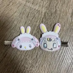 メゾピアノ×サンリオ 前髪クリップ ヘアクリップ ベリエちゃん マイメロディ