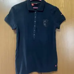 美品　プーマ　ゴルフ　フェラーリ　黒　ポロシャツ