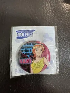 激レア ワンピース ナミ 初期 レトロ 缶バッジ - メルカリ