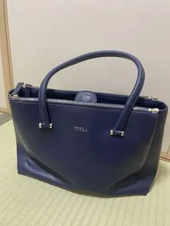 ネイビー ハンドバッグ