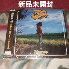 【新品未開封】藤井尚之/ホワット・ハヴ・アイ・ダン?