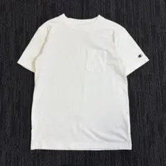 チャンピオン/綿100/半袖Tシャツ/ロゴワンポイント/ポケット/シンプル/M