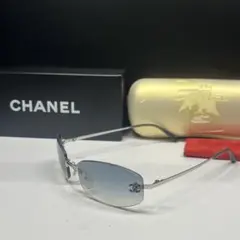 CHANEL ココマーク リムレス ヴィンテージ サングラス - メルカリ