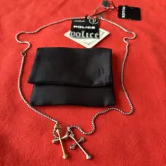 POLICE クロスモチーフ ネックレス