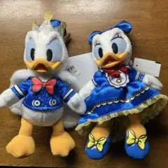ドナルドのクワッキーダックダックダックシティ ぬいぐるみバッジ ドナデジセット