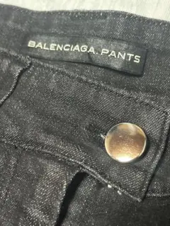 バレンシアガ　ブラックスキニーデニム 34サイズ　新品同様美品 中古・古着通販】BALENCIAGA (バレンシアガ) スキニーデニム