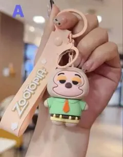 大人気❣️ズートピア ジュディキーホルダー ストラップ - メルカリ
