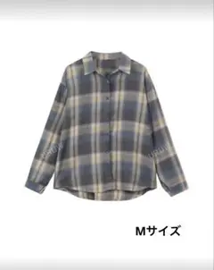shein ネルシャツ　【Mサイズ】