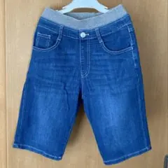 デニム　ハーフパンツ　男の子　150
