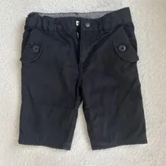 COMME CA ISM ブラック ハーフパンツ　男の子　フォーマルズボン