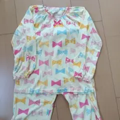 リボン柄パジャマ 120cm
